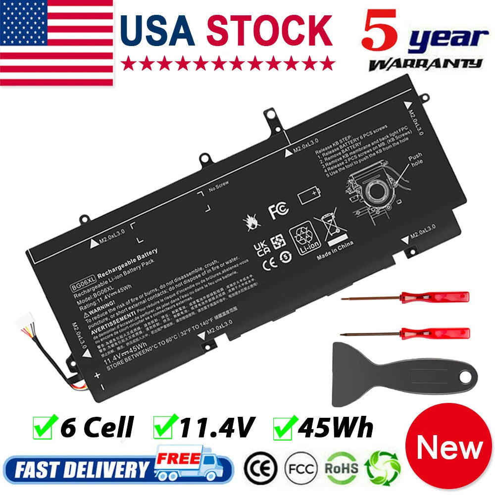 BG06XL Laptop Battery for HP EliteBook 1040 G3 Series BG06045XL 804175-181 11.4V
