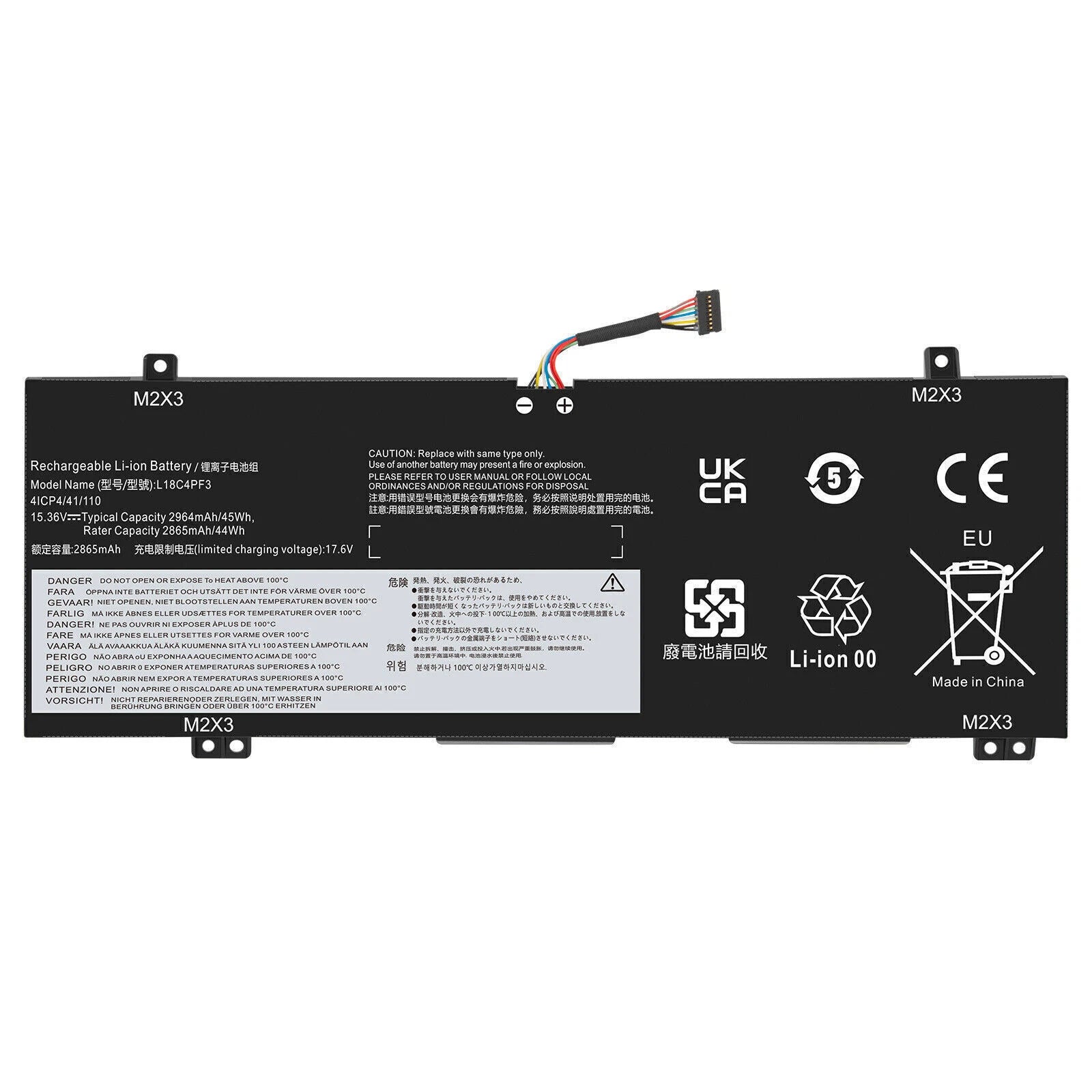 L18C4PF3 L18C4PF4 Laptop Battery For Lenovo IdeaPad Flex-14API 14IWL 14IML