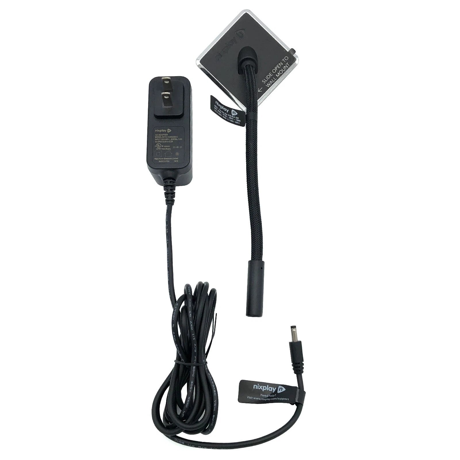 NEW Nixplay S018-1A050250VU Power Adapter for W10E Smart Frame with Wall Mount