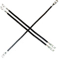 Yamaha Drive 6G AWG (2)12" (1)14" GolfCart Battery Cable Set 5/16" Lug