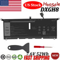 DXGH8 Battery For Dell XPS 13 9370 13 9380 Inspiron 5390 5391 7390 Series 0H754V