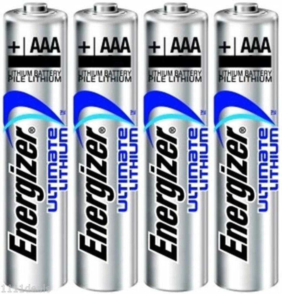 Energizer L92BP AAA Ultimate Lithium Battery 4 Pack Bulk FRESH EXP 2038