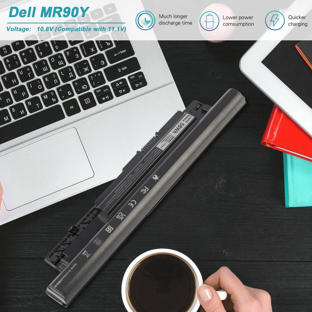 MR90Y Battery For Dell Inspiron 3521 3537 3541 Latitude 3440 3540 Series Laptop