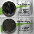 2 New Energy 2032 Battery CR2032 CR 2032 Lithium 3v Batteries Coin NEW