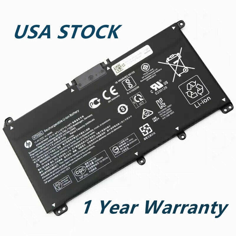 Genuine OEM HT03XL Battery for HP Pavilion L11421-2C2 L11119-855 15-CS 15-DA New