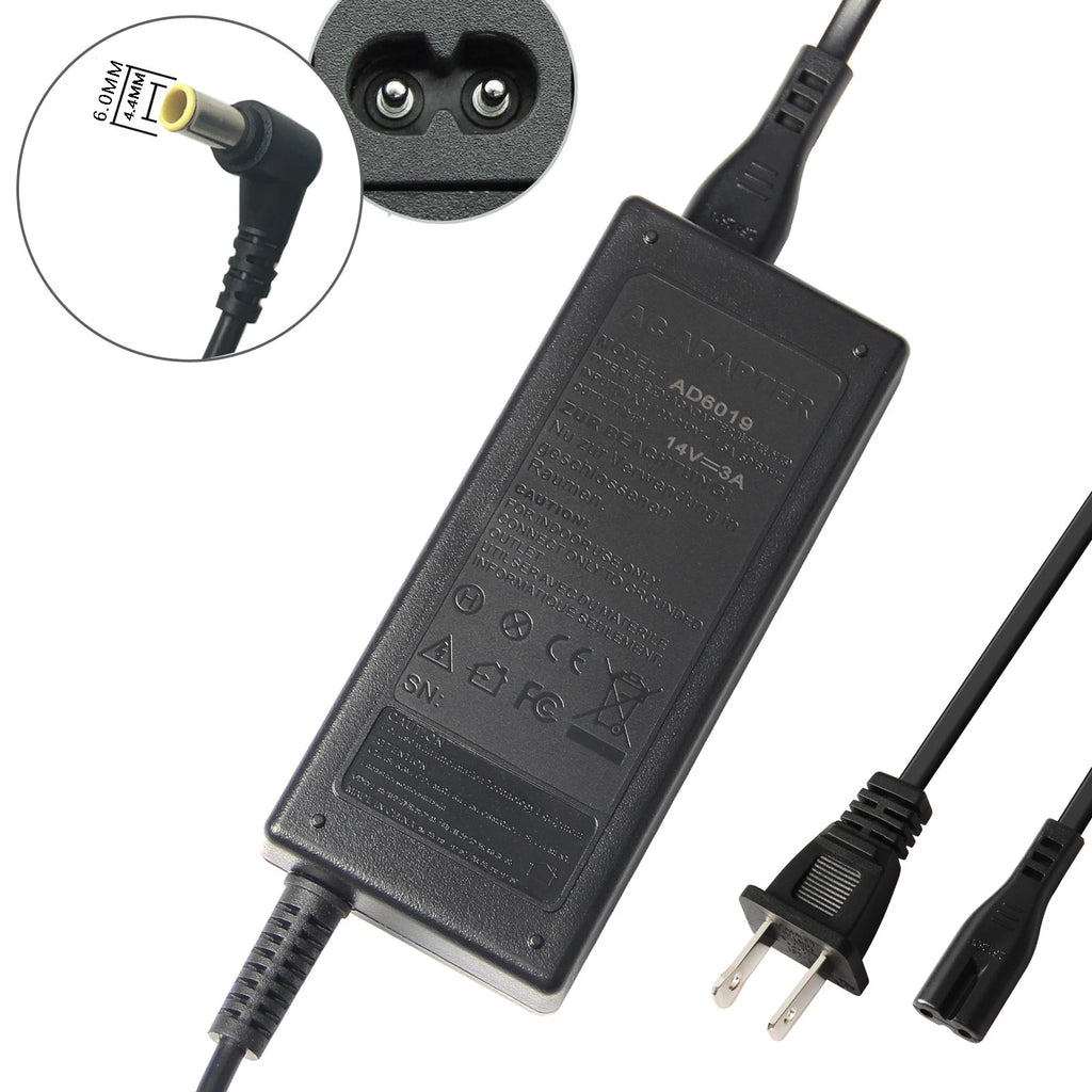 14V 3A AC Adapter Charger for Samsung SyncMaster S27F352FHN 173B LCD Monitor