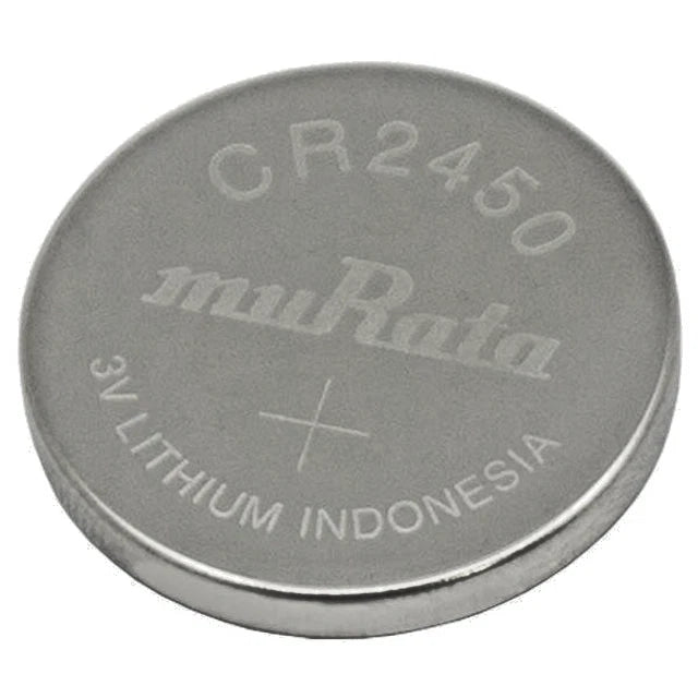 2 Genuine Bulk Murata (Formerly SONY CR2450 CR 2450 3v lithium battery EXP. 2030