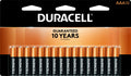 16 Pack Duracell AAA Alkaline 1.5V Batteries
