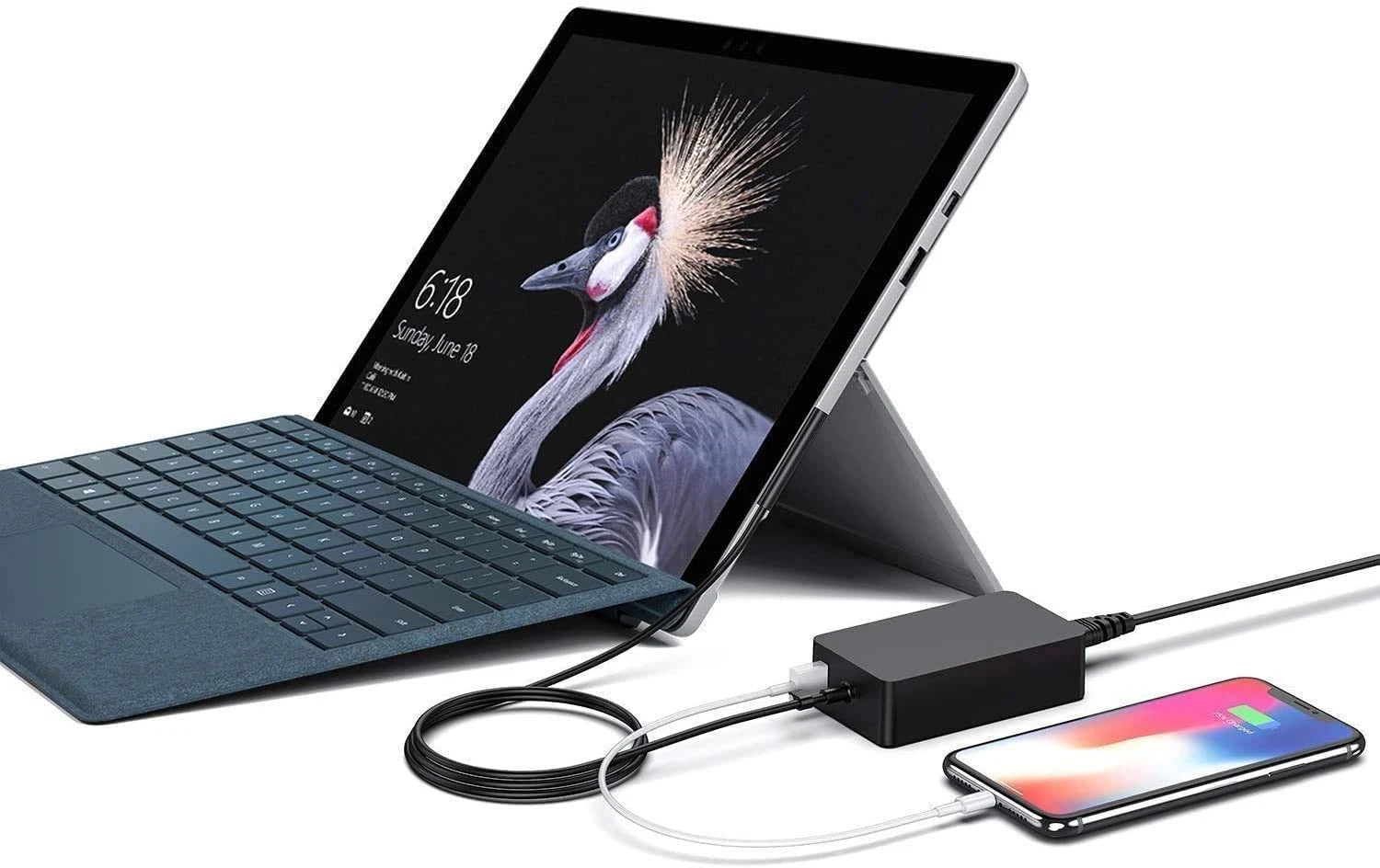 1796 1800 1963 Surface Pro Charger For Surface Pro &Go Book 7/6/5/4/3 Ac Adapter