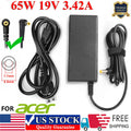 19V 3.42A 65W AC Power Supply Adapter Charger For Acer Aspire Laptop 5.5*1.7mm