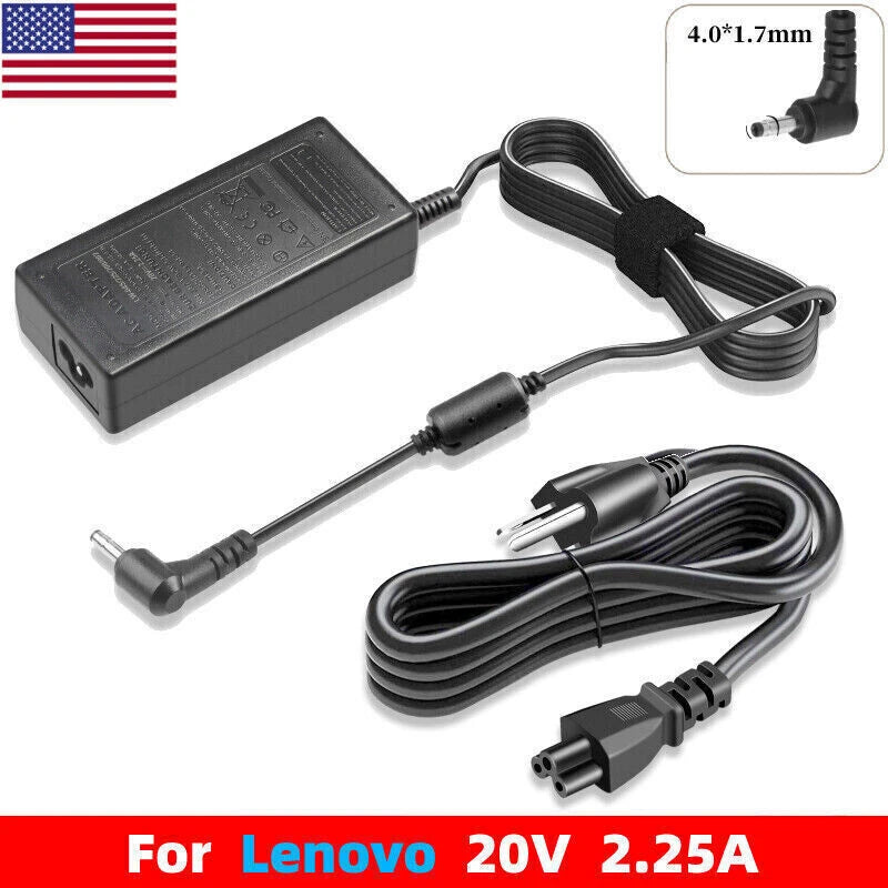 For Lenovo IdeaPad 3 5 330 Flex 4 5 6 14 Charger AC Adapter Power Supply 45W