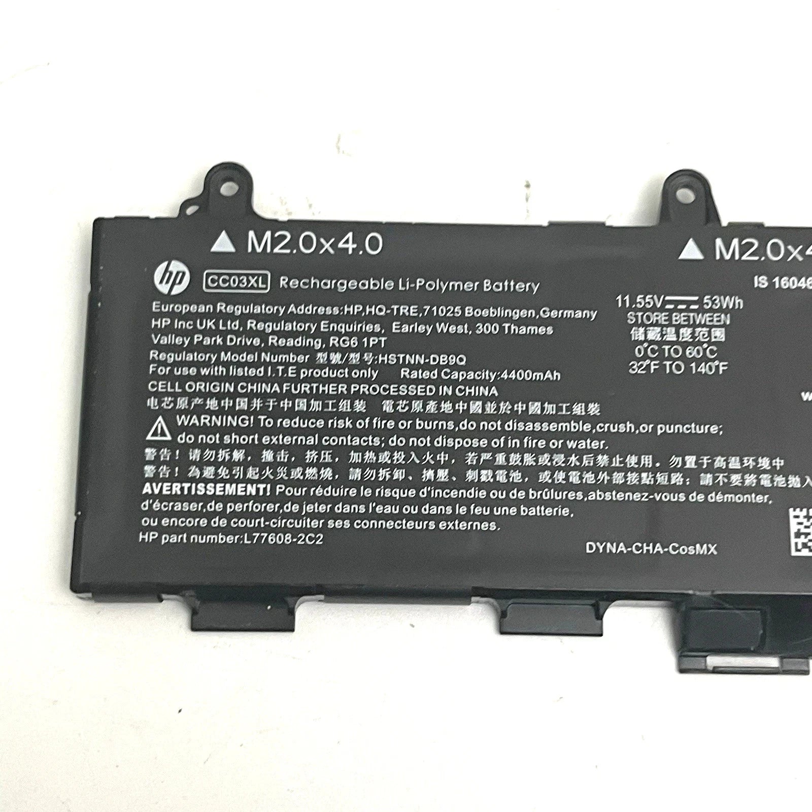 Genuine CC03XL Battery For HP EliteBook 830 835 840 G7 G8 HSTNN-DB9Q L78555-005