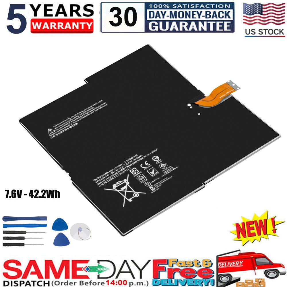 Laptop Battery for Microsoft Surface Pro 3 Pro3 Model 1631 G3HTA005H G3HTA009H