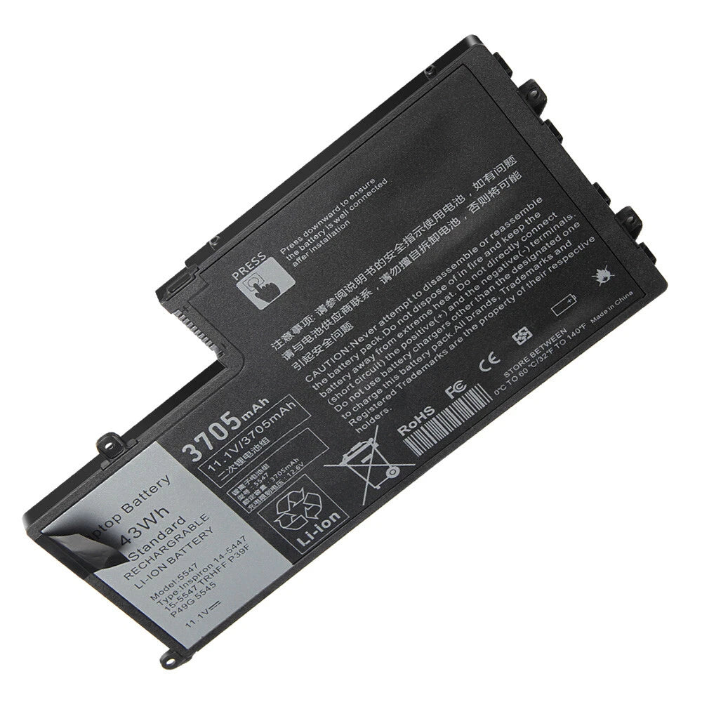 TRHFF Battery For Dell Inspiron 15-5547 5545 5548 N5447 Latitude 3450 3550 43Wh