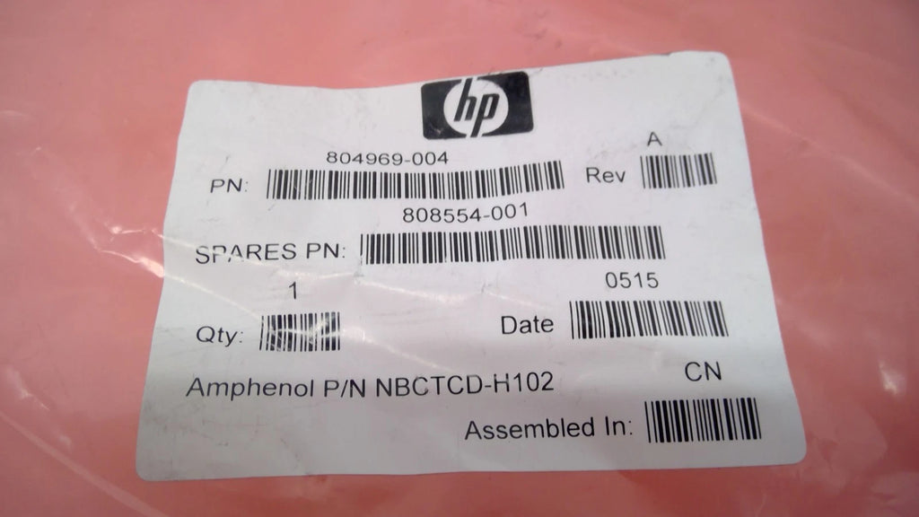 OPEN BOX HP 804969-004 SFF-8643 Splitter Cable 2m amphenol 1-to-2