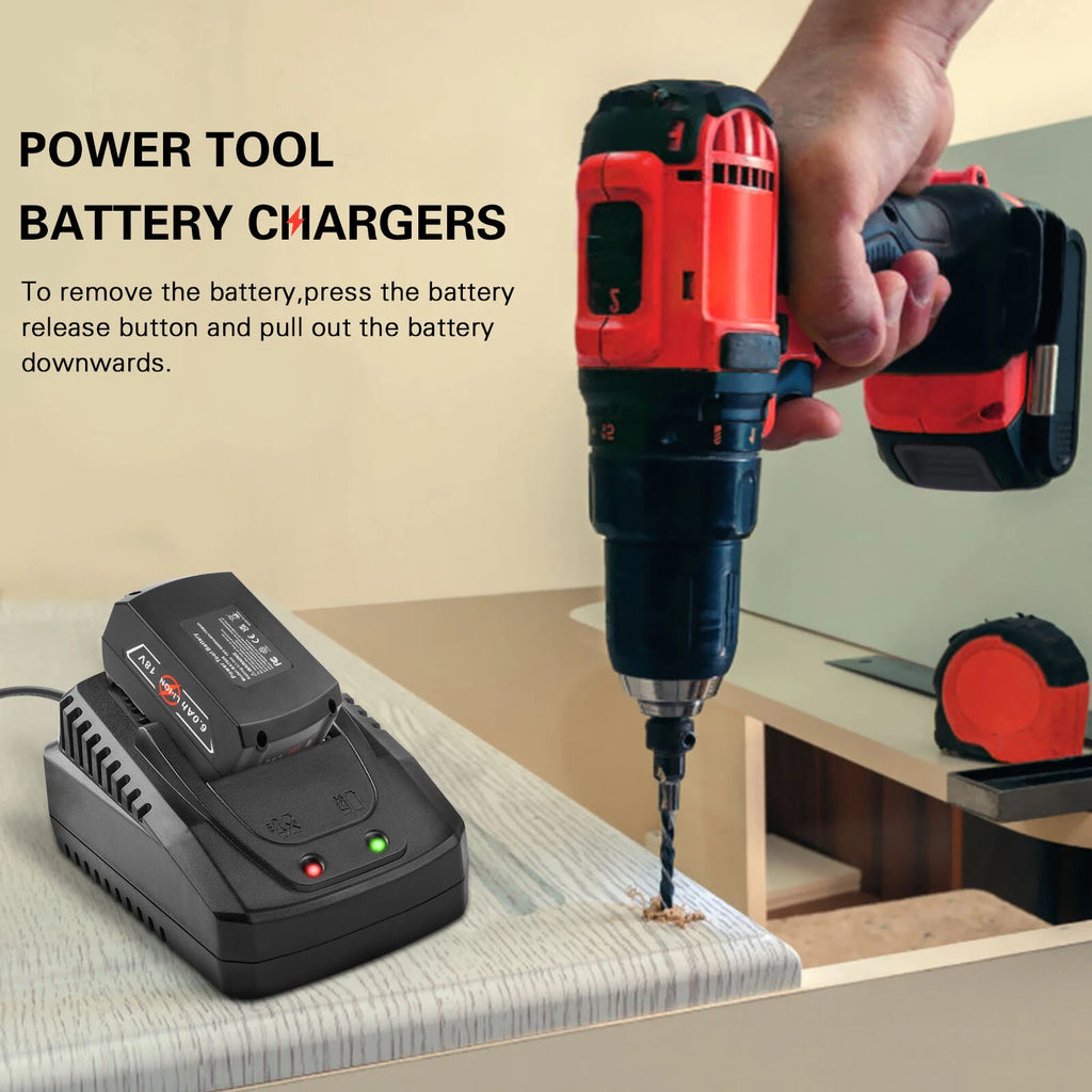 Battery Charger For Bosch 18V BAT609 BAT621 BAT611 BAT612 BAT618 BAT618G USA