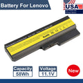 58Wh Battery for Lenovo G430 G450 G530 G550 L08S6Y02 42T4725 V460A Series NEW