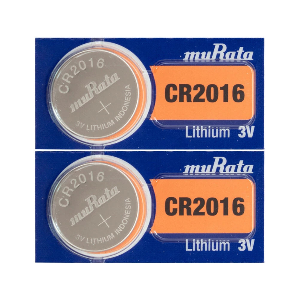 2 x SONY/MURATA CR2016 CR 2016 ECR2016 DL2016 Lithium Coin Battery 3V Exp 2030