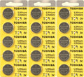 Toshiba CR2025 CR 2025 3V LITHIUM BR2025 DL2025 x 15 Batteries