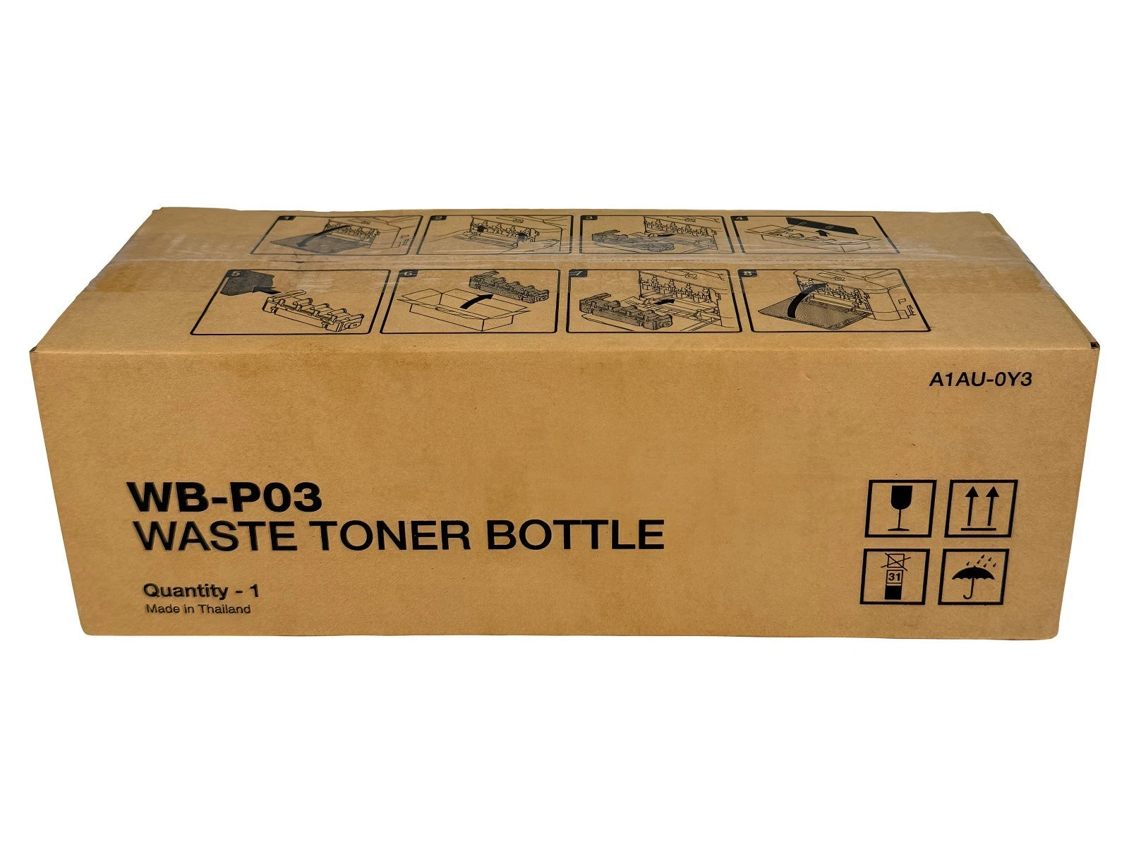 OEM Konica Minolta WB-P03 A1AU0Y3 A1AU0Y1 Waste Toner Container for Bizhub C3110