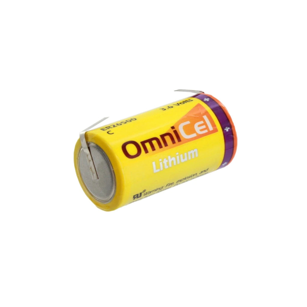 2x OmniCel ER26500 3.6V 8.5Ah Sz C Lithium Battery Tabs Utility Telematics