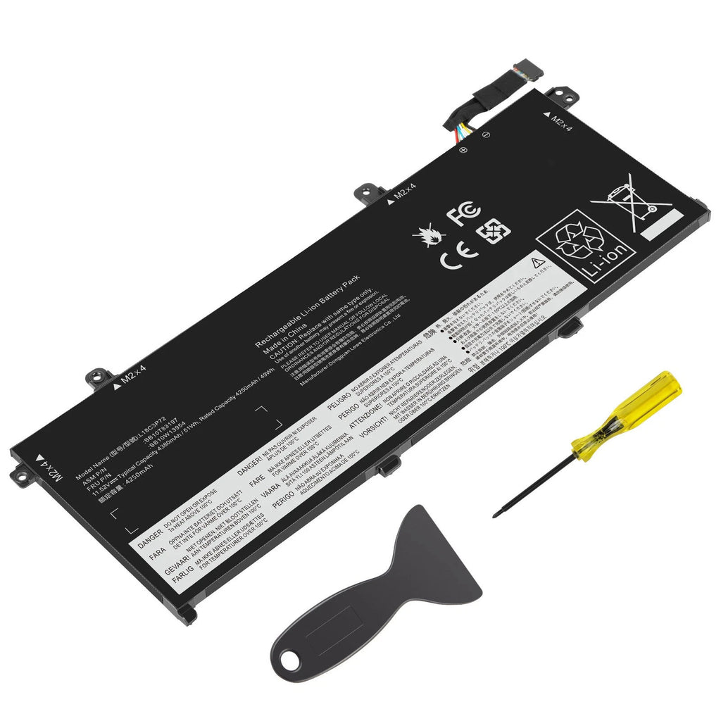 ?Laptop Battery For Lenovo T490 T495 P430S P14S Gen 1 L18C3P72 L18M3P73 L18L3P73