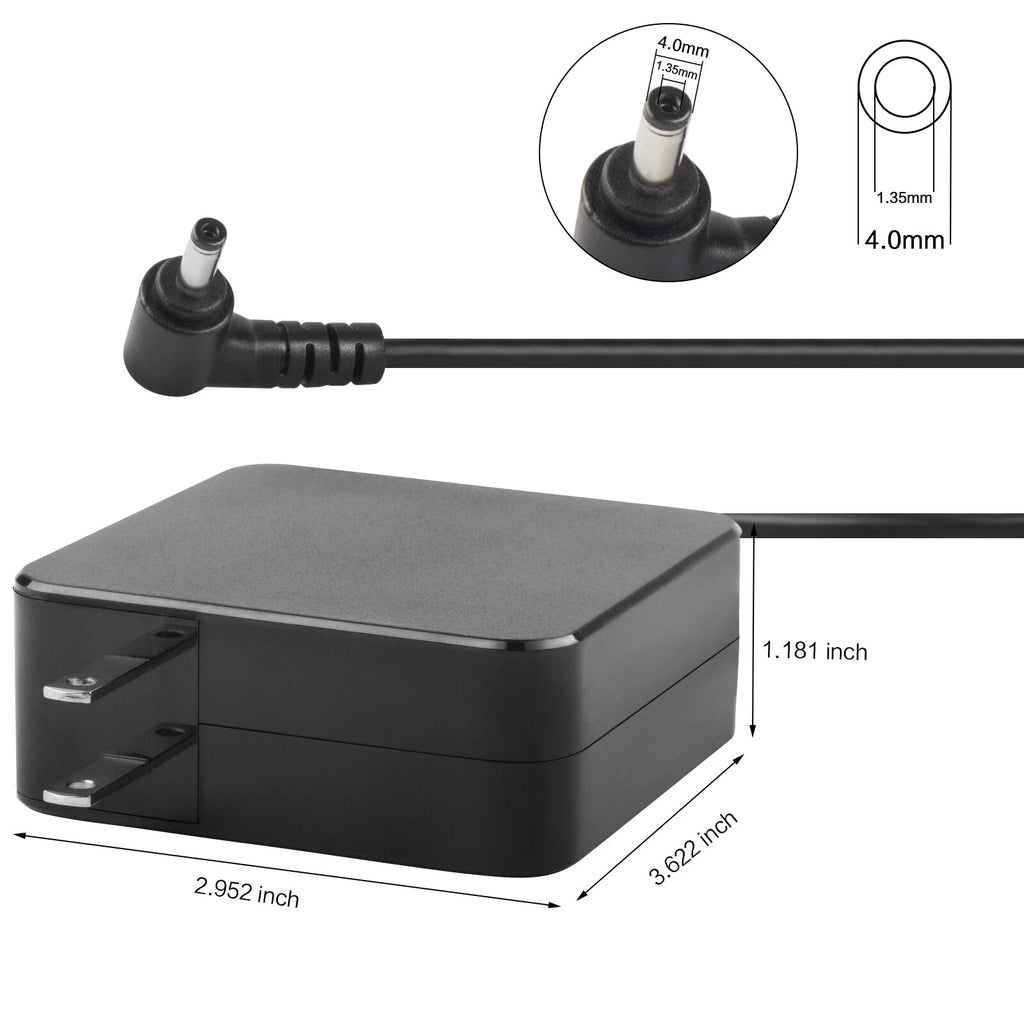 AC Adapter Power Charger For Asus Transformer Book Flip TP300L TP300LA TP300LD