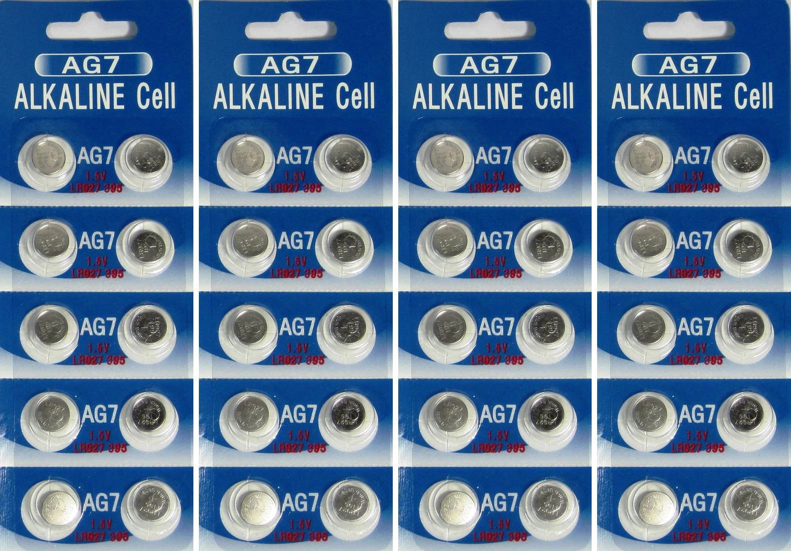 40 AG7 LR927 395 SR57 1.5 Volt Alkaline Cell Watch Batteries Ships From USA
