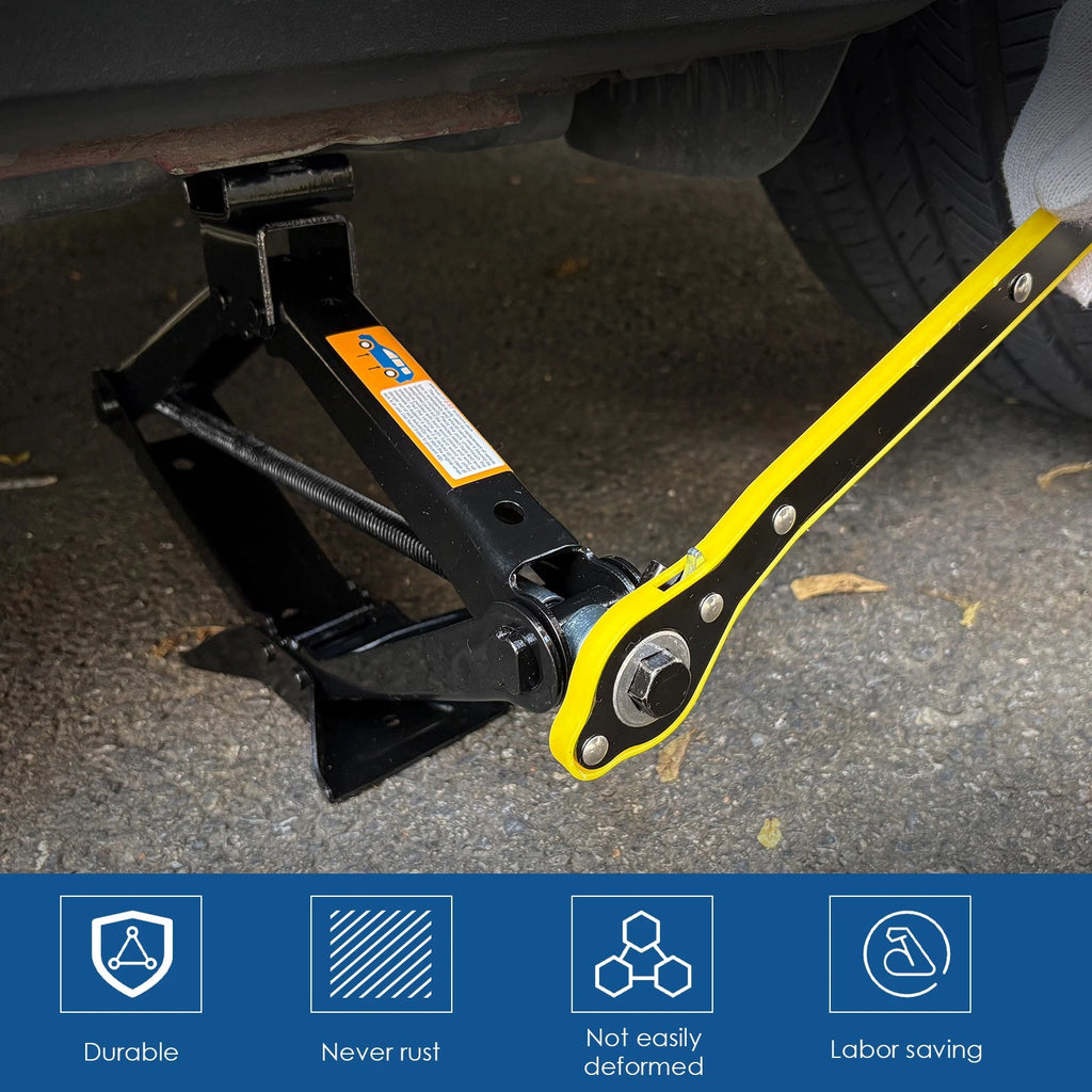 2.5 Ton Scissor Jack Carrying Bag for Car Van Garage Crank Wrench Speed Handle