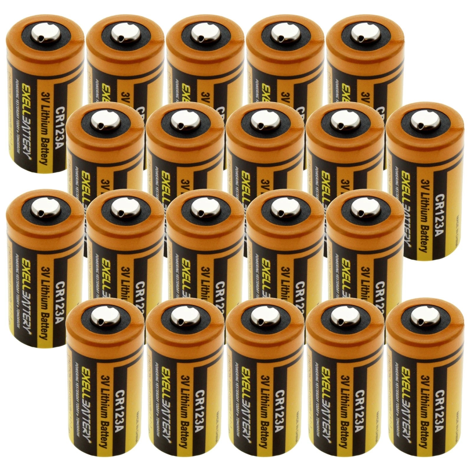 20X 3.0V 1700mAh CR123A Lithium Battery Fits Canon EOS Rebel G Film Camera