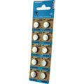 10 Vinnic 303 357 SR44W SR44SW SILVER OXIDE Batteries Exp. 2021