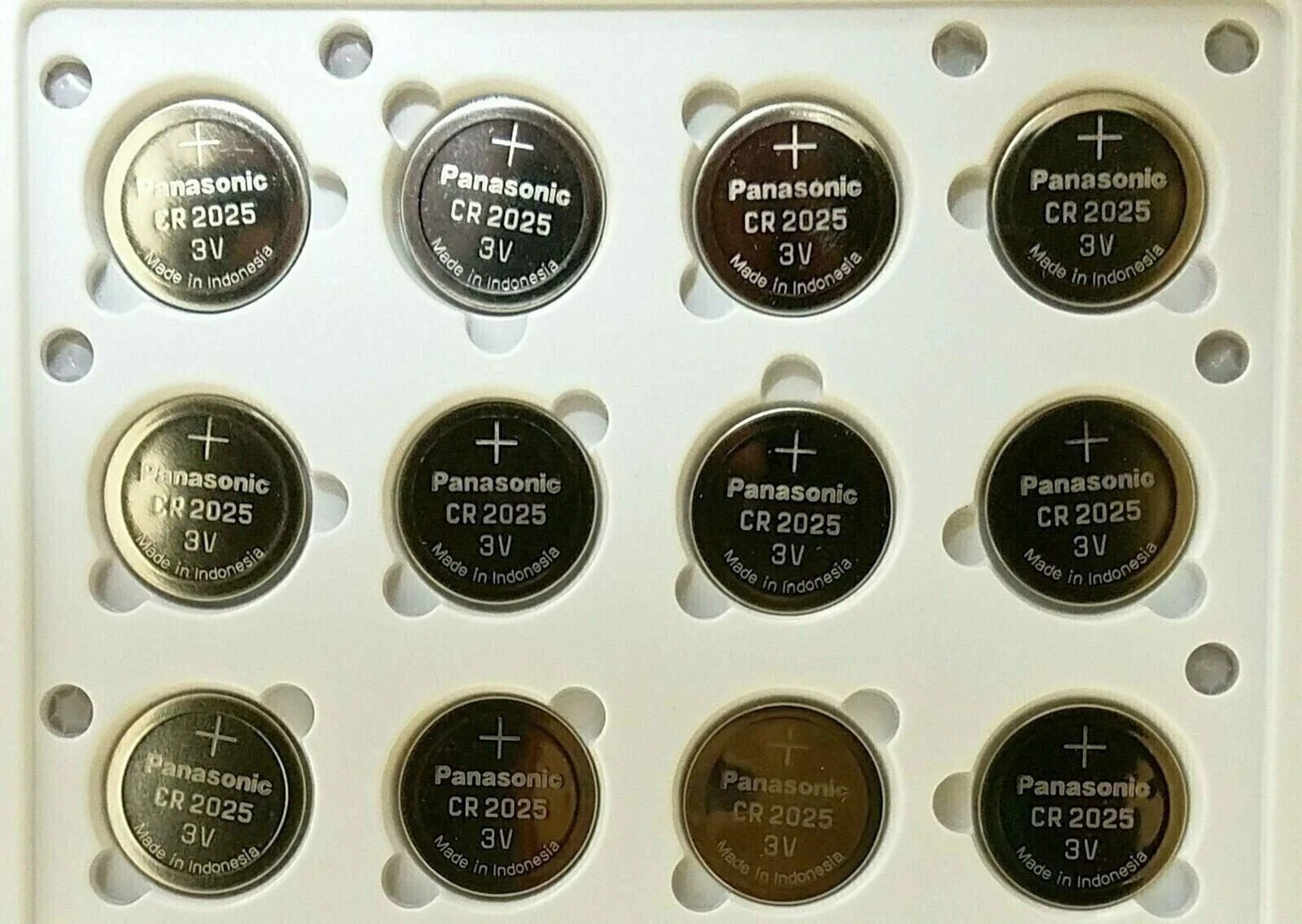 6 NEW PANASONIC CR2025 ECR 2025 Batteries 3V Exp.2025