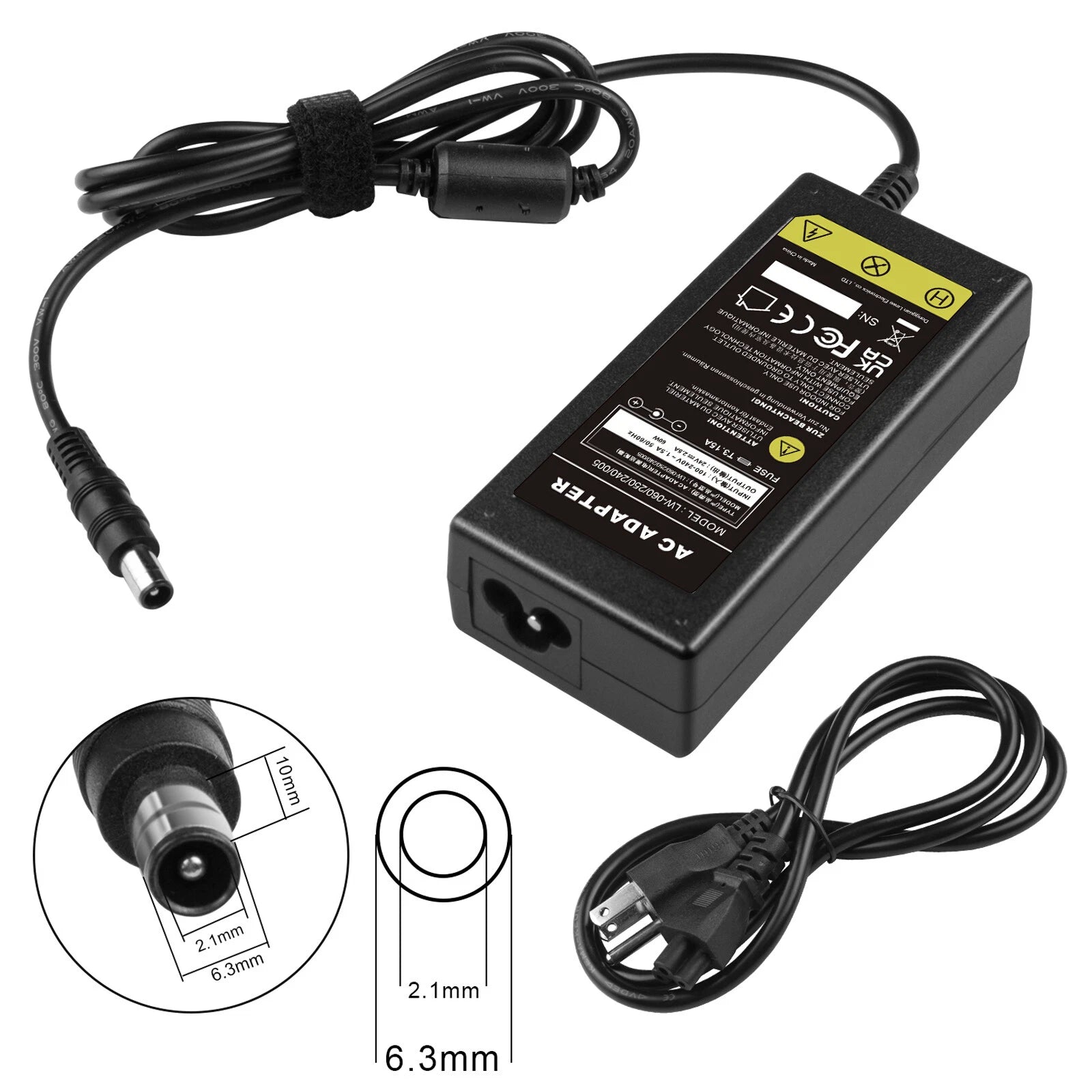 24V ACAdapter Charger For Samsung HW-A650 HW-A650/ZA HW-A550 HW-A550/ZA Soundbar