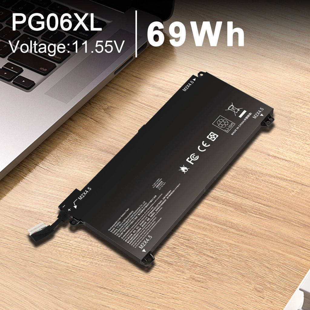 ?PG06XL Laptop Battery For HP Omen 5 Air 15-dh 15-dh0000nx HSTNN-DB9F L48431-2C1