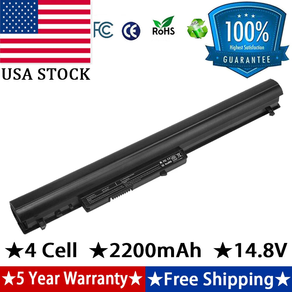 4Cell Battery For HP Fit: 15 15-1272wm 15-f209wm 15-f387wm 752237-001 776622-001
