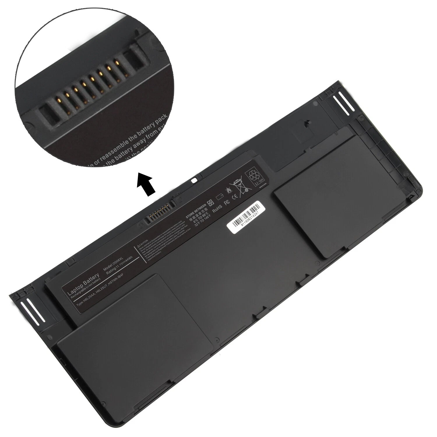 OD06XL Battery for HP Elitebook Revolve 810 G1 G2 G3 Series 698943-001 H6L25AA