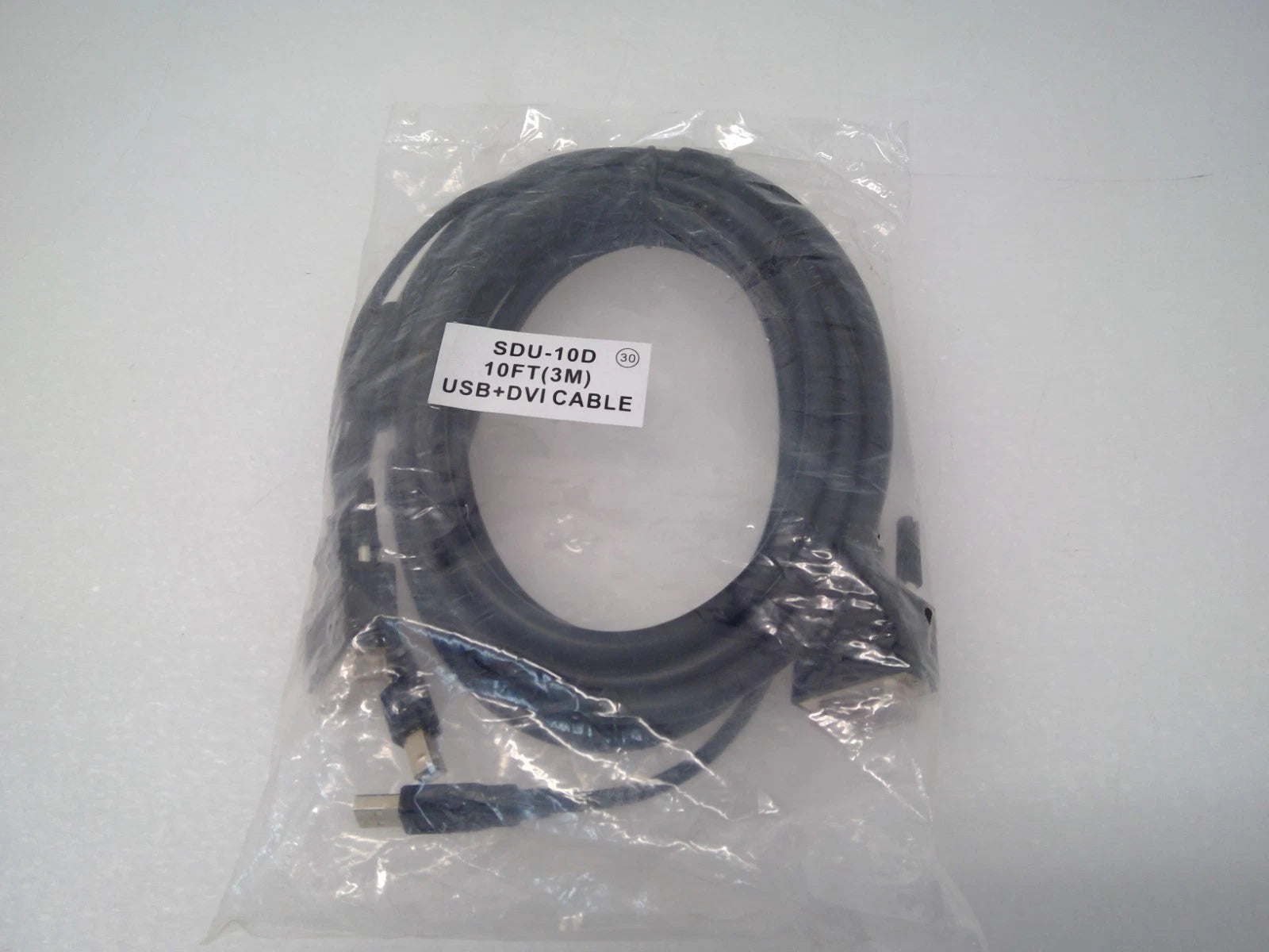 Universal SDU-10D 10ft Dvi-d M/m W/ Usb A/b Dual Cabl Link 2-in-one Kvm Cable