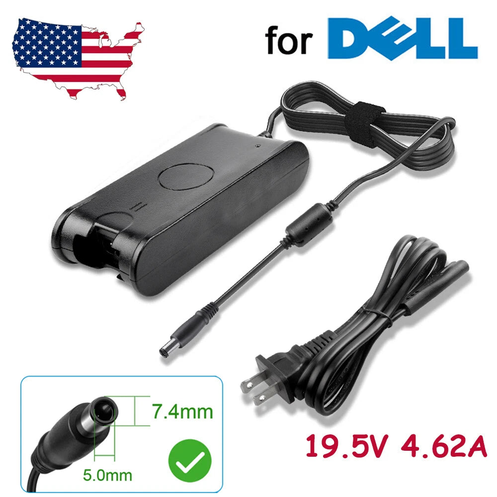 90W AC Adapter Charger for Dell Latitude 7490 7390 7480 5490 5480 3190 E6410 US
