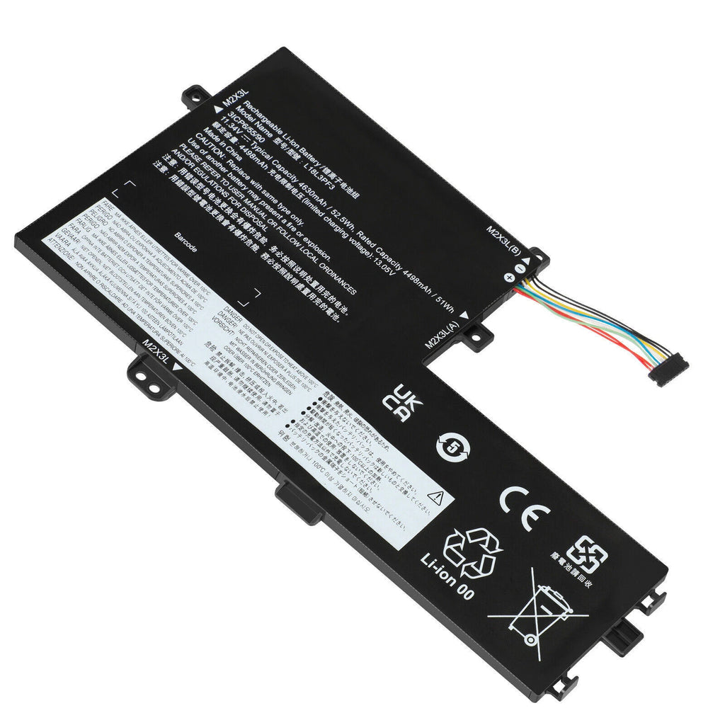 L18M3PF6 L18C3PF6 Battery for Lenovo IdeaPad S340-15IWL S340-15IIL 52.5Wh