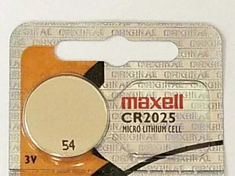 1 pcs x Maxell CR2025 Battery 3V Lithium Button Coin Cells Batteries GENUINE U.S