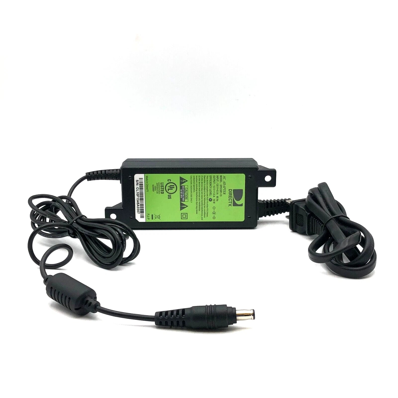 NEW Genuine DirecTV AC/DC Adapter 12V 1.5A 18W EPS10R1-15 EPS10R1-16 OEM