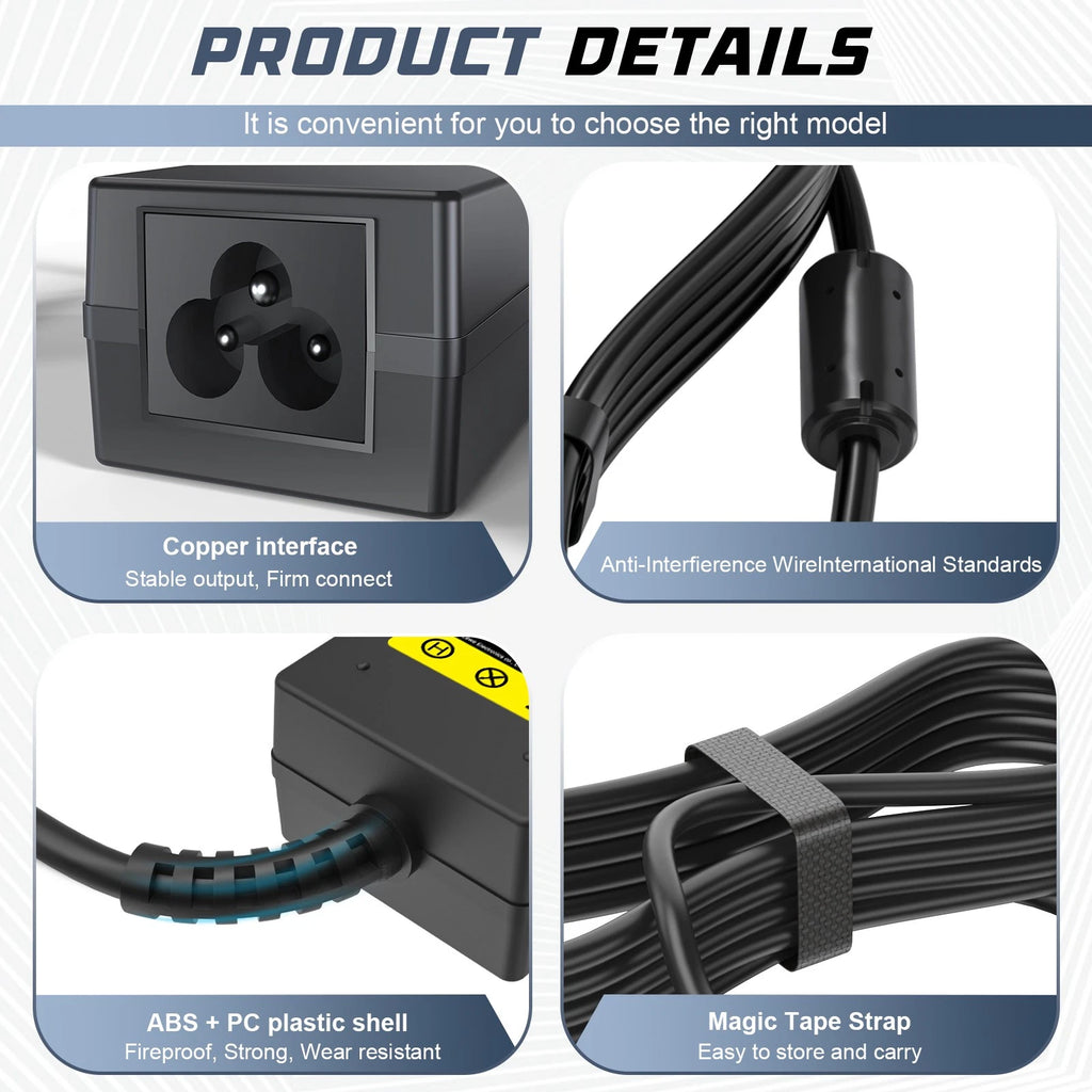 AC Adapter Charger For ASUS VivoBook X201E X202E F201E Q200E S200E X200M 19V 33W