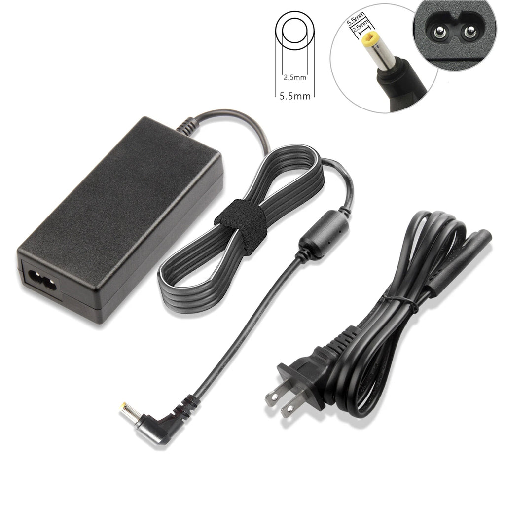 65W AC Adapter for Toshiba Satellite c55-b5300 c55d-a5299 c55-a5137 c55-b5201 US