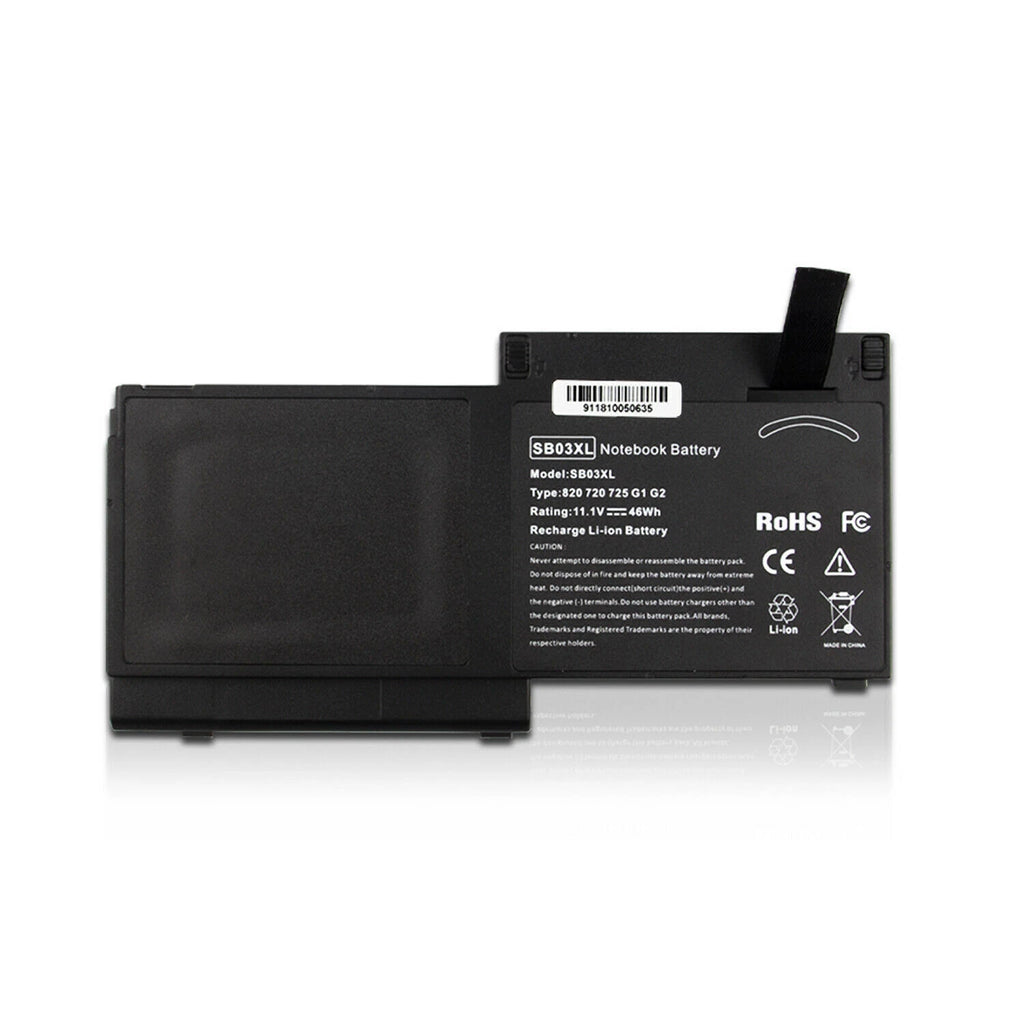 SB03 SB03XL Battery For HP Elitebook 720 G1 G2 725 820 825 717378-001 716726-421