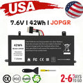 42Wh J0PGR JOPGR Battery for Dell Latitude 12 5290 5285 2-in-1 T17G 0J0PGR FTH6F