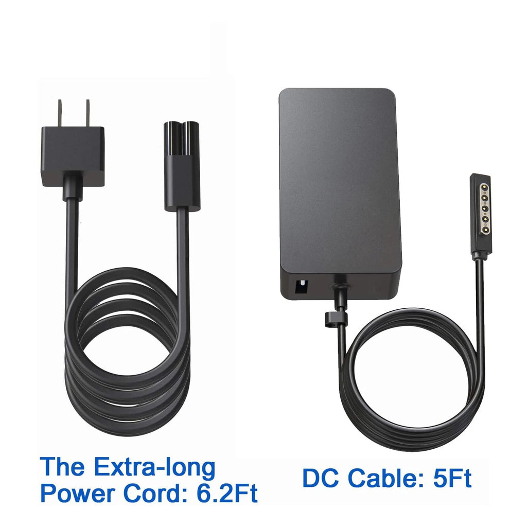 48W AC Power Adapter For Microsoft Surface Pro 1/ Pro 2 Charger 1601 1514 1536