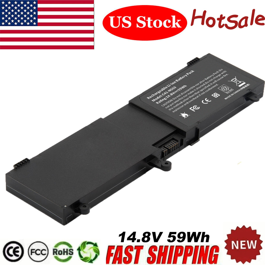 C41-N550 Battery for ASUS N550 N550JA N550JV N550J N550JK Q550L Q550LF G550 59Wh