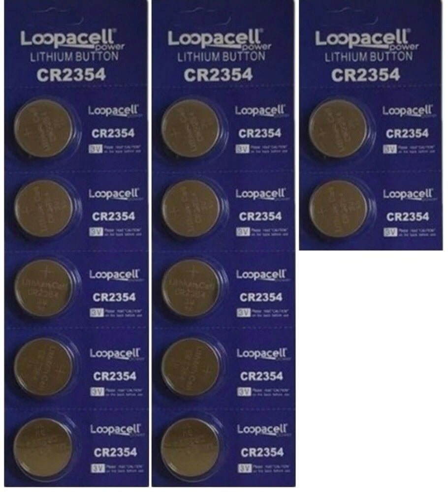 12 NEW CR2354 Lithium 3V Button Cell Batteries For Portable Devices *LOOPACELL*