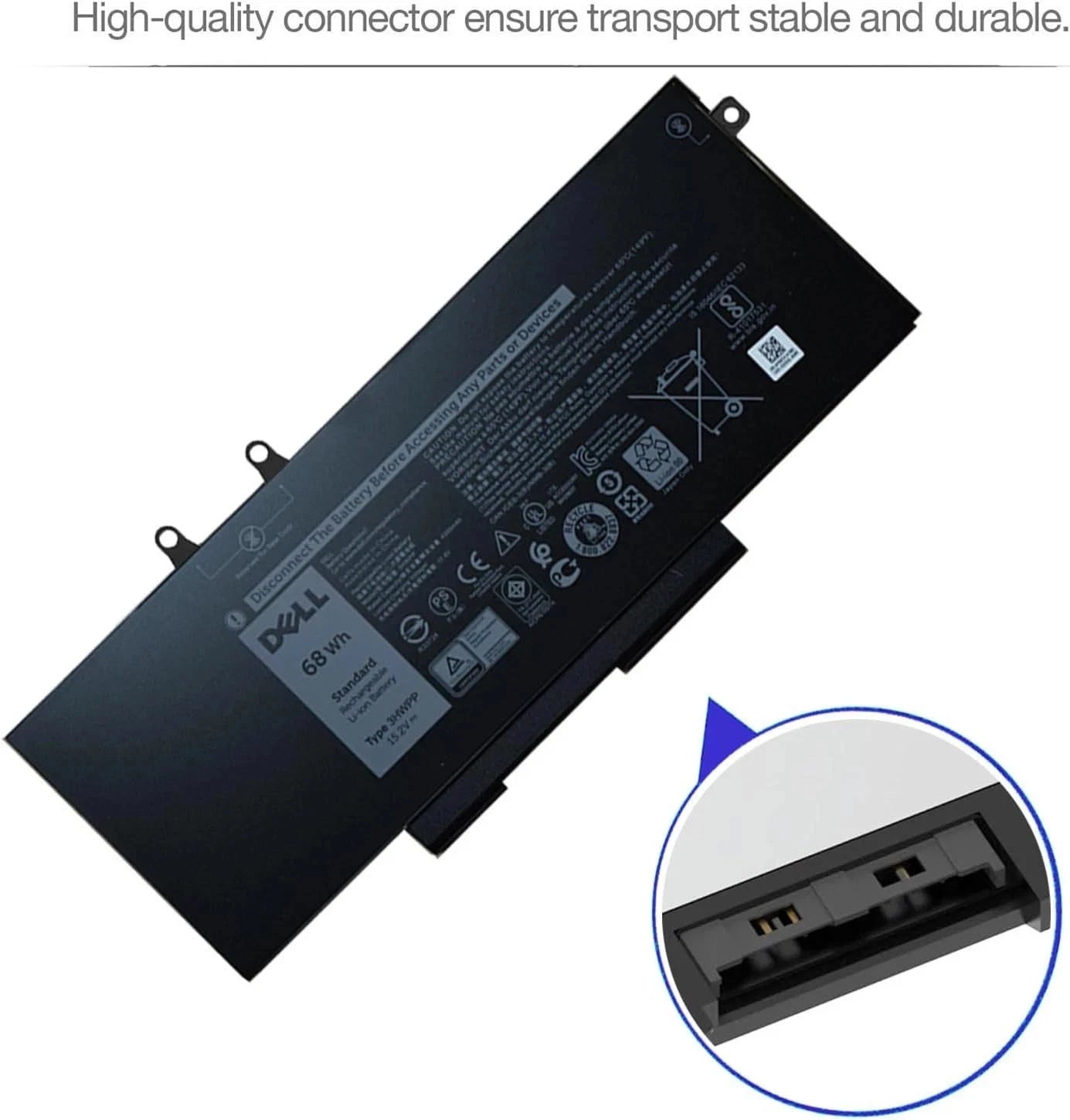 Genuine 3HWPP Battery for Dell Latitude 5511/5411/5501/5401 Precision 3551 NEW