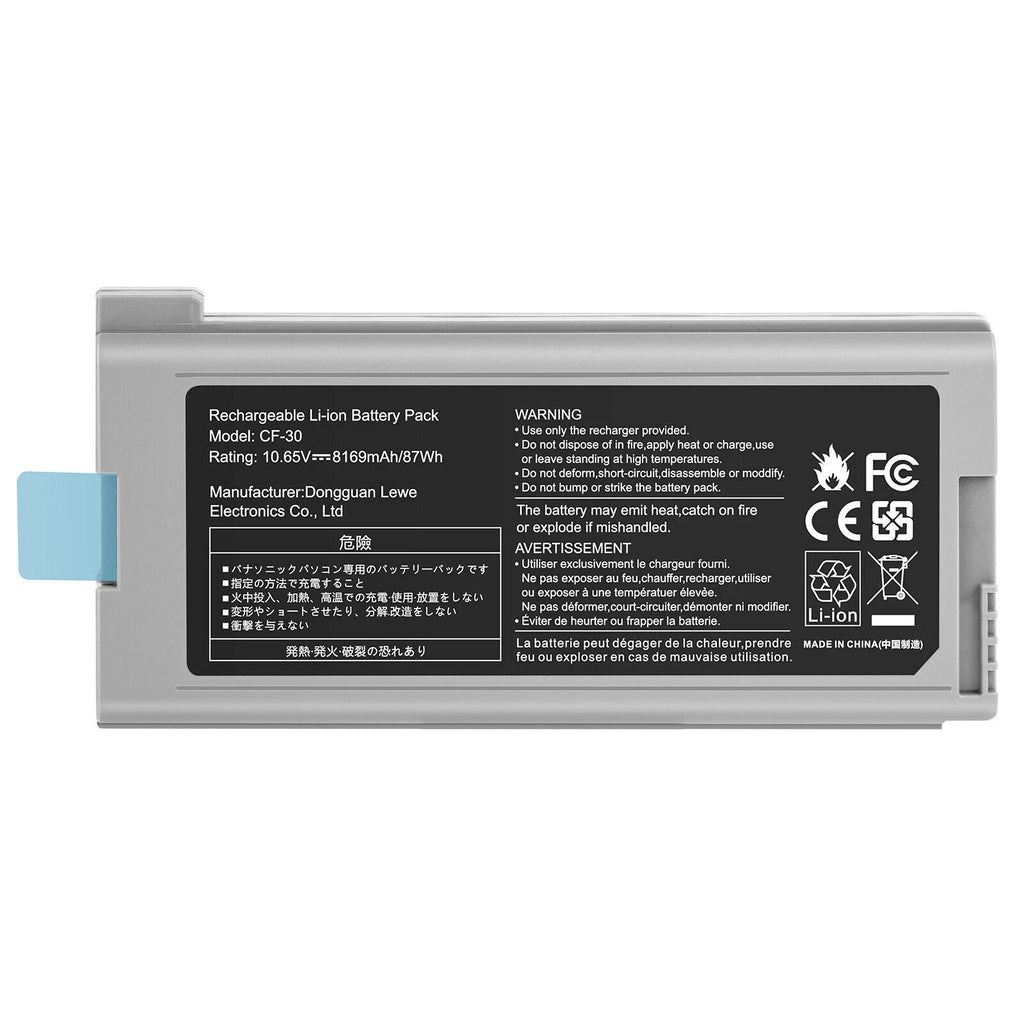 9 Cells CF-30 Battery for Panasonic Toughbook CF-31 CF-53 CF-VZSU46 CF-VZSU46AU